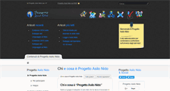 Desktop Screenshot of progettoasilonido.org